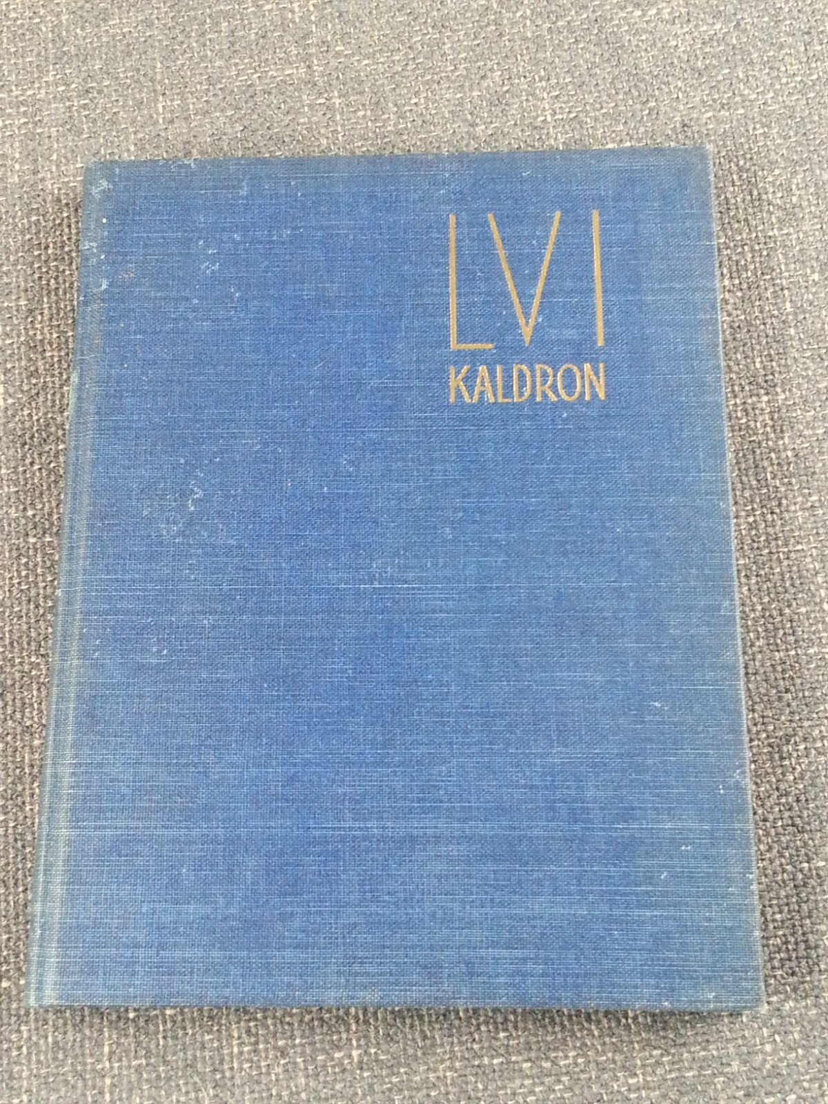 1956 The Kaldron Allegheny College Meadville Pennsylvania PA Yearbook