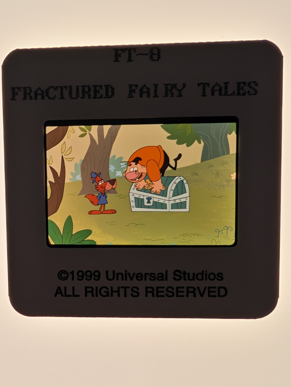 FRACTURED FAIRY TALES 1999 CARTOON ANIMATION ORIGINAL 35mm Color Slide A210