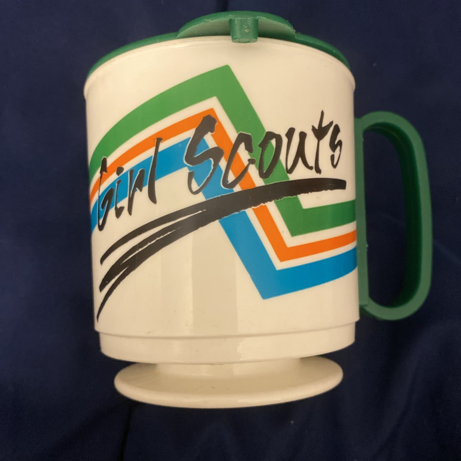 Vintage Girl Scouts Whirley Travel Cup 1980’s 