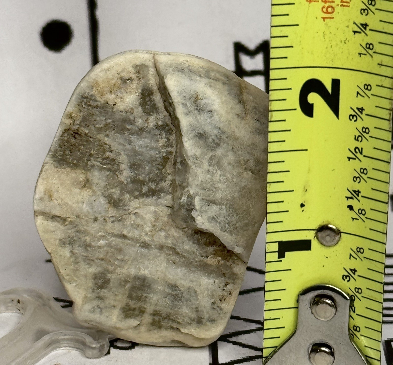 Pre Historic Man Made Authentic Carved Ancient  Stone Effigy/ Figure,  .9 oz 