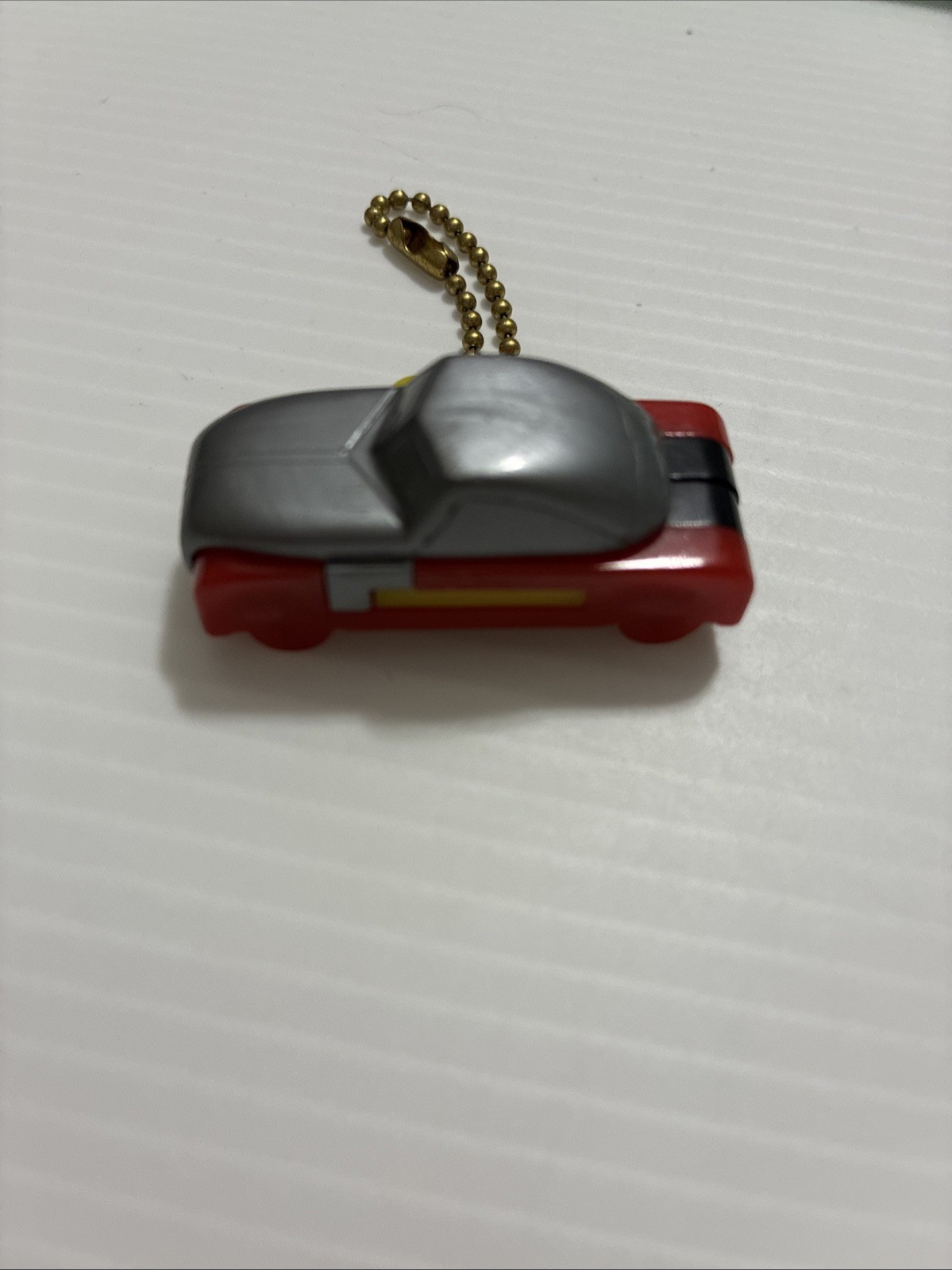Vintage 1950\'s Plastic Car Puzzle Keychain Charm