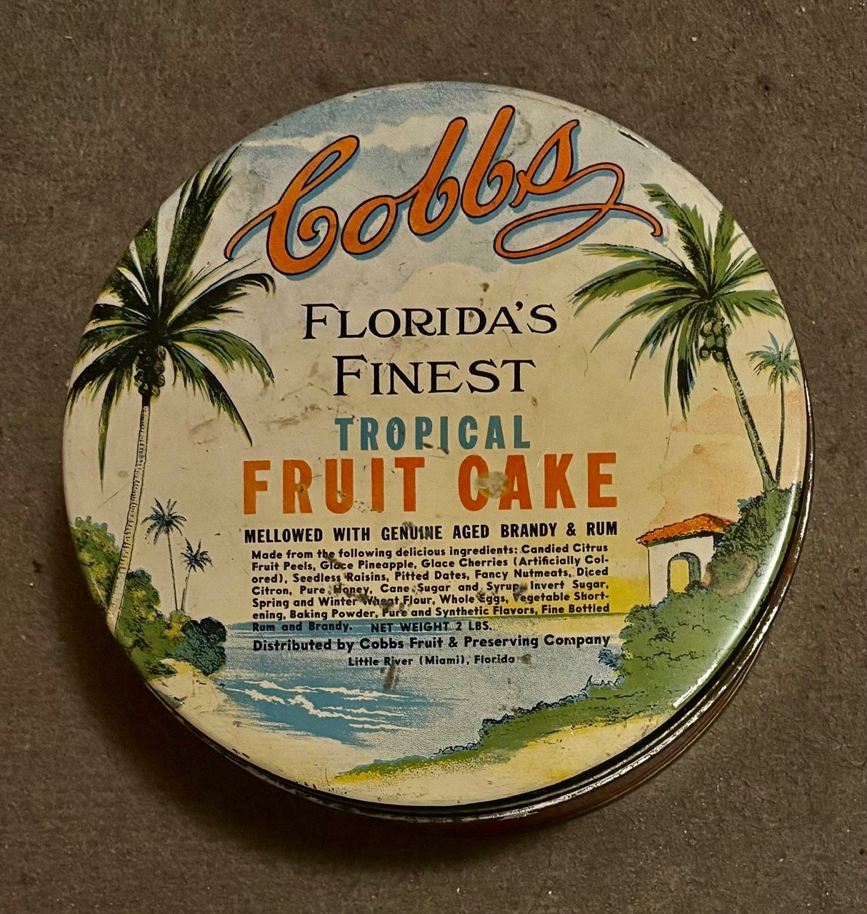 Vintage 1950s Miami Florida Cobb\'s \