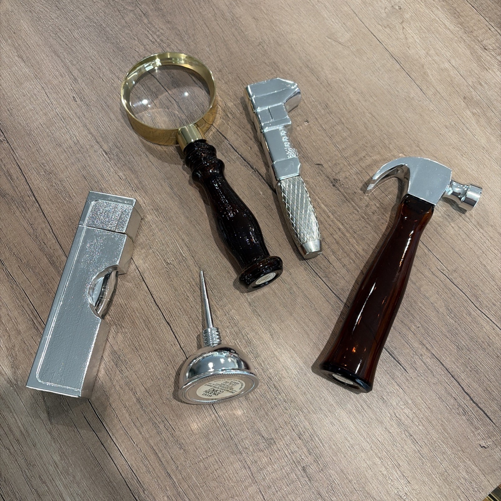 Vintage Avon Cologne/Aftershave Decanters - Lot Of 5 Tool Bottles Vintage Avon Cologne/Aftershave Decanters - Lot Of 5 Tool Bottles