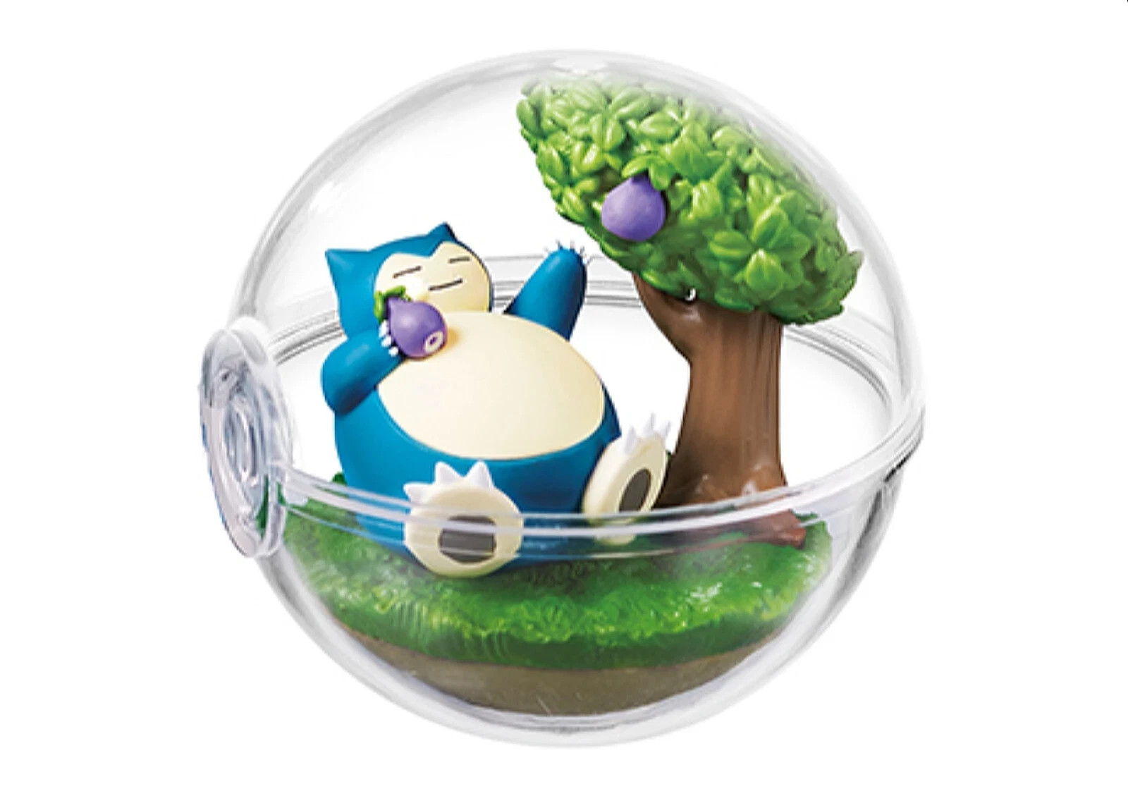 Re-Ment Pokémon Terrarium Collection Happy Everyday Snorlax Figure No. 6 New