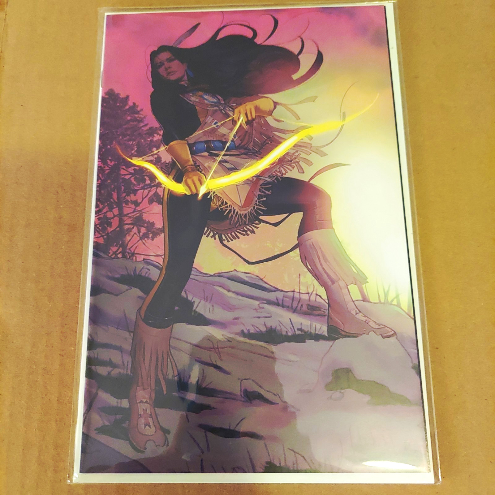 Marvel Comics Moonstar #1 1:100 Ratio Joshua Swaby Virgin Incentive Variant RARE