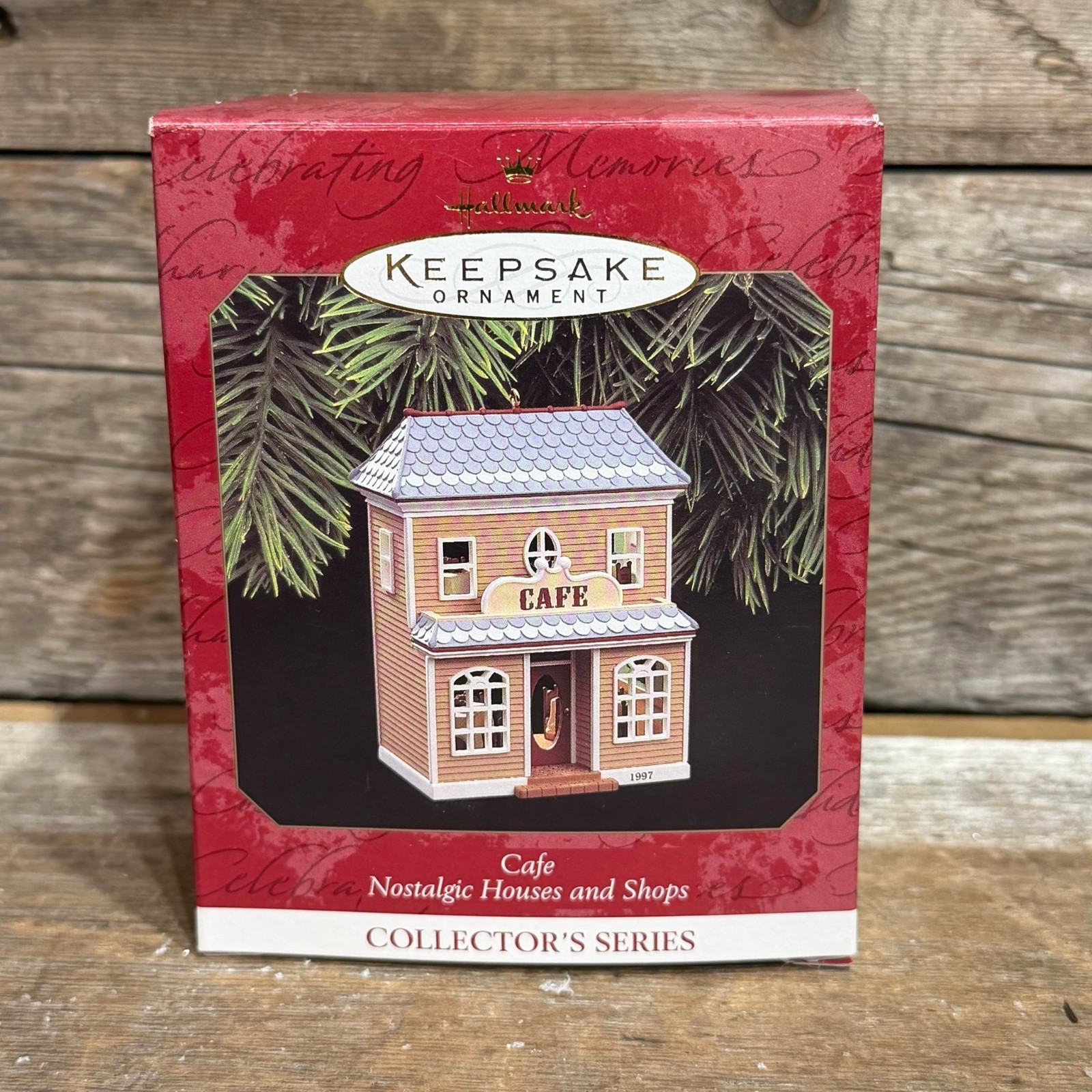 '97 Hallmark Keepsake, Nostalgic Houses and Shops, Café, Collector's Series, NIB