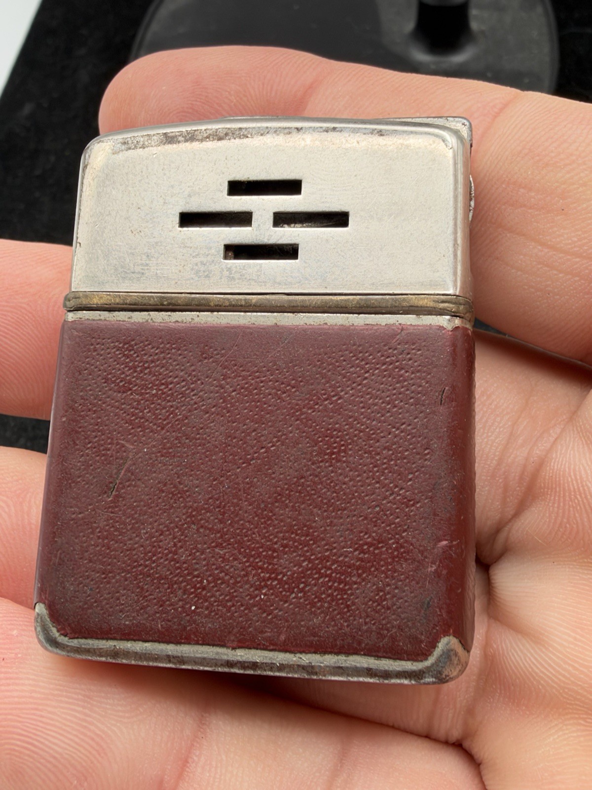 RARE Vintage 1950s Rare Champ-O-Matic pocket lighter Austria Sparks