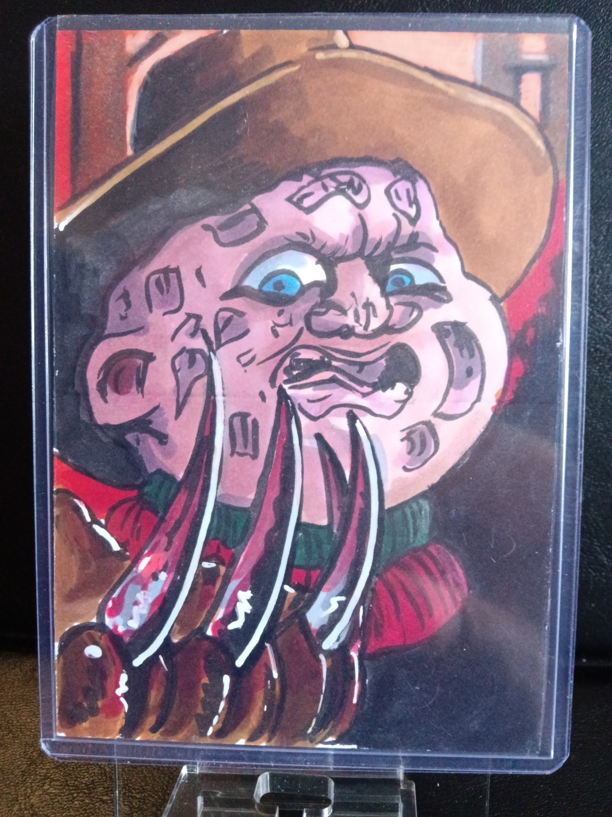 Freddy Krueger Sketch By Aaron (GPK Artist) Laurich on Vita Stock