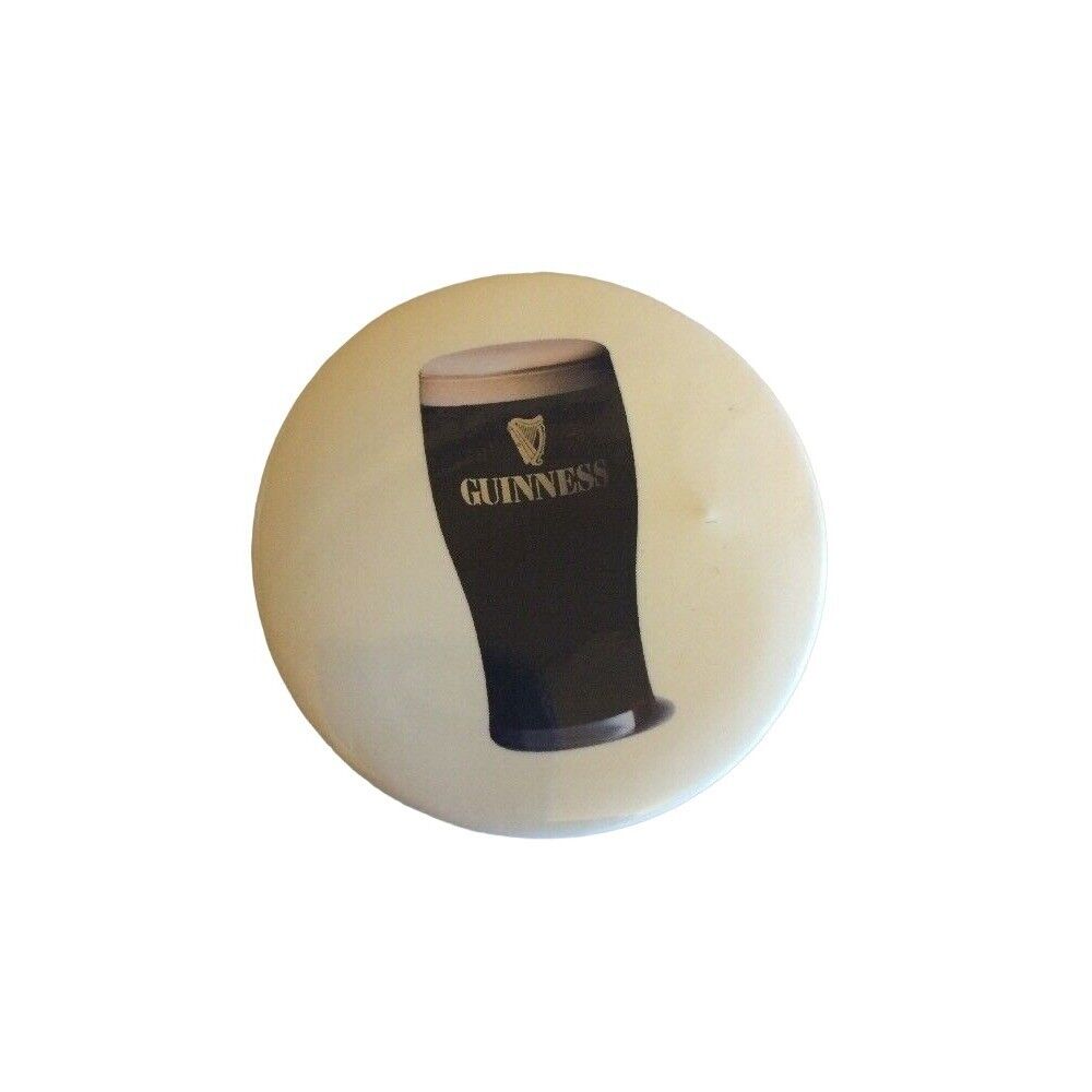 Guinness Irish Beer Dry Stout pin back badges button 1.5 inches
