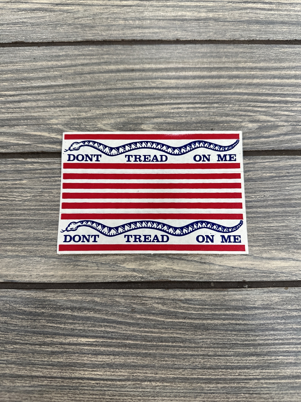Vtg Cheerios Stars And Stripes Stickers 1976 Don’t Tread On Me Red White Blue 