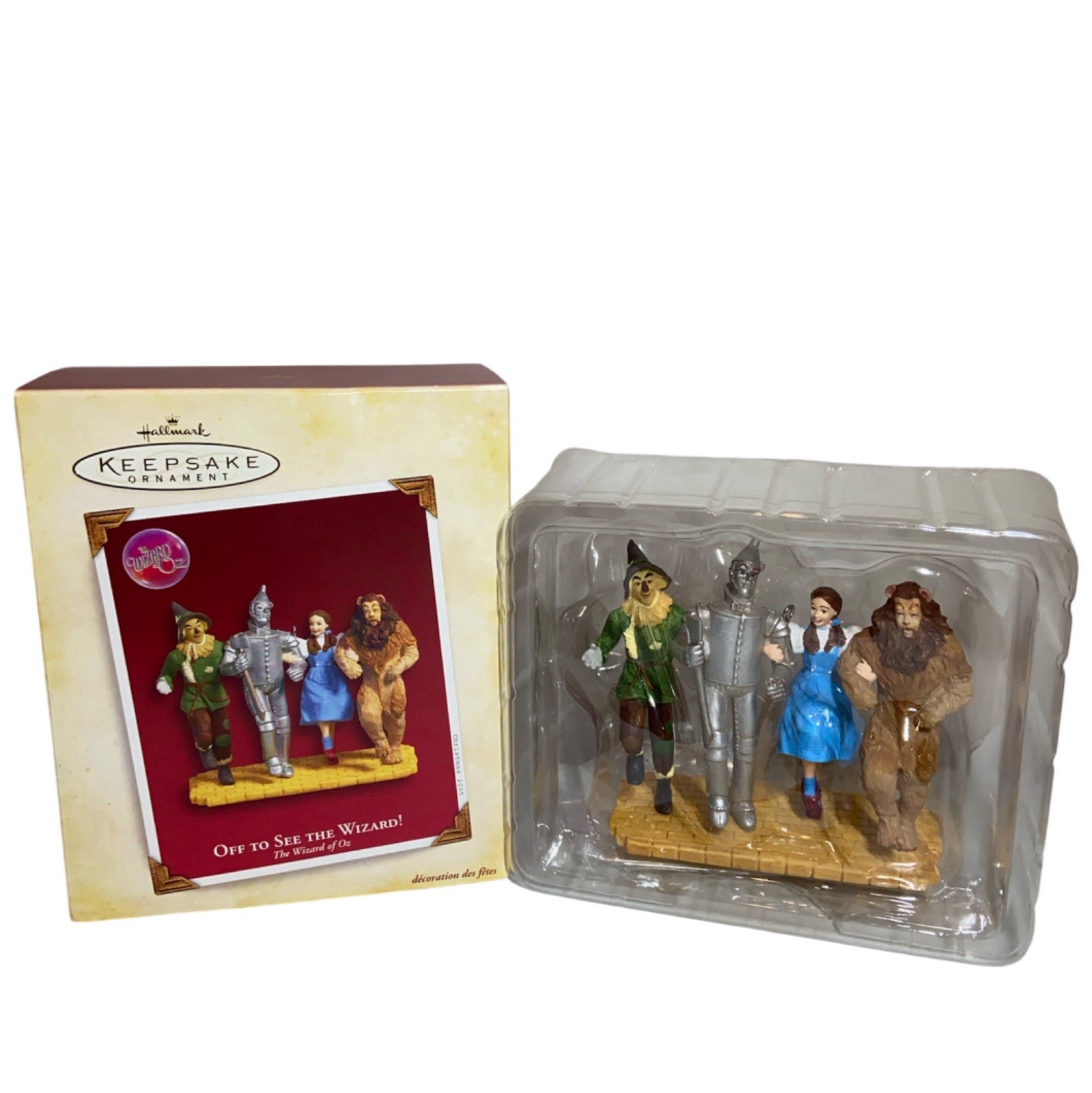 Hallmark Keepsake 2005 The Wizard of Oz OFF TO SEE THE WIZARD Ornament