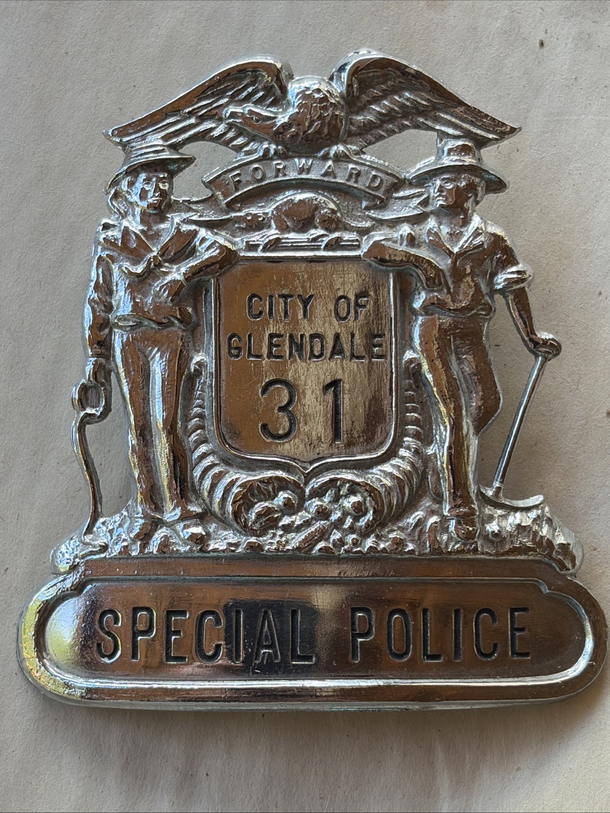 Vintage California Hat Badge