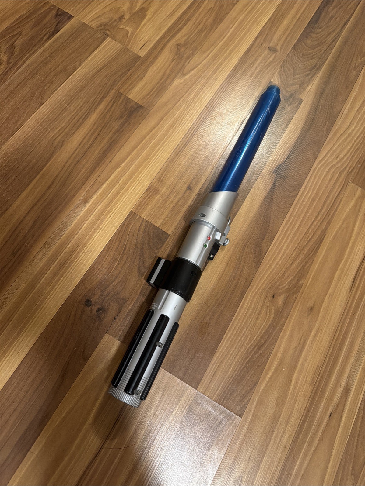 Vintage 2002 Star Wars Anakin Skywalker Lightsaber Hasbro LFL Thinking Toy Blue