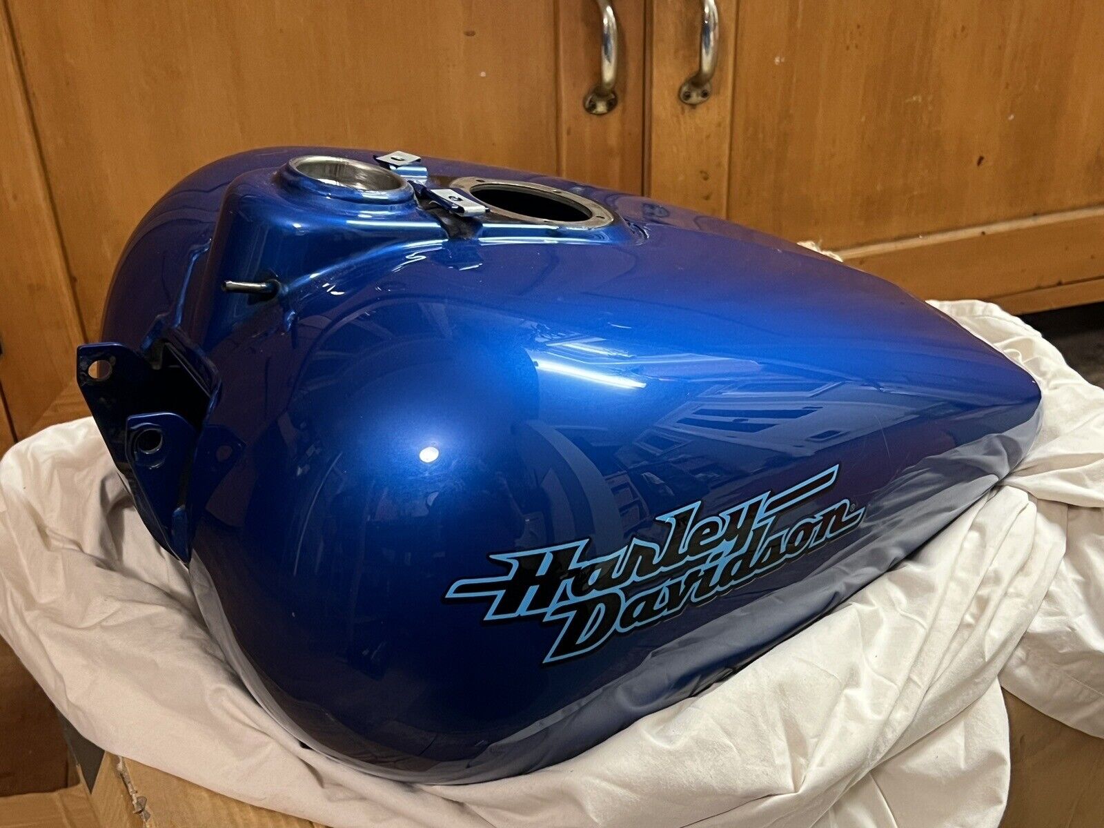 Harley Davidson Dyna FXD Tank Blue FXD. FXDX Super Glide Sport