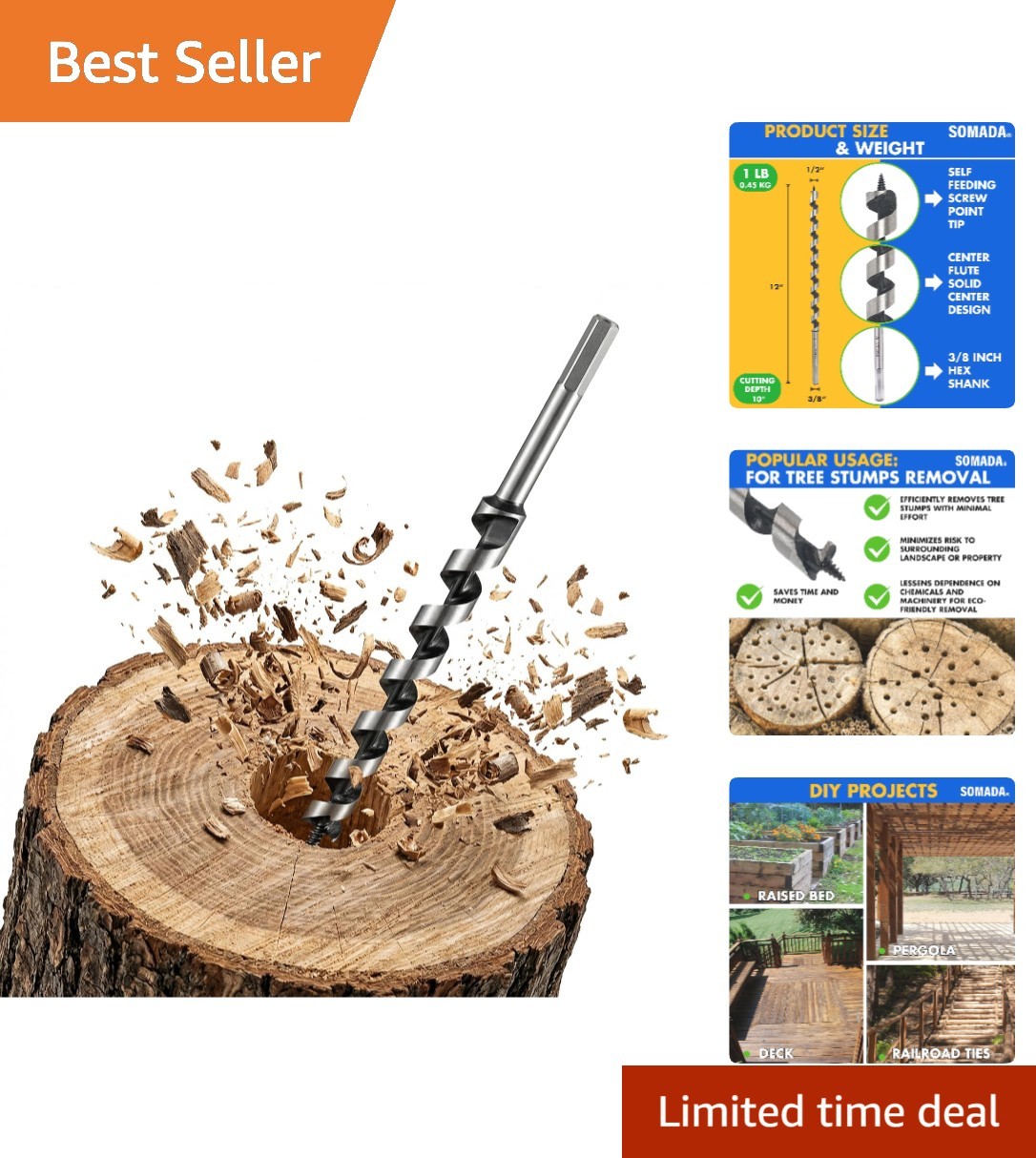 Effortless Drilling with 1/2\