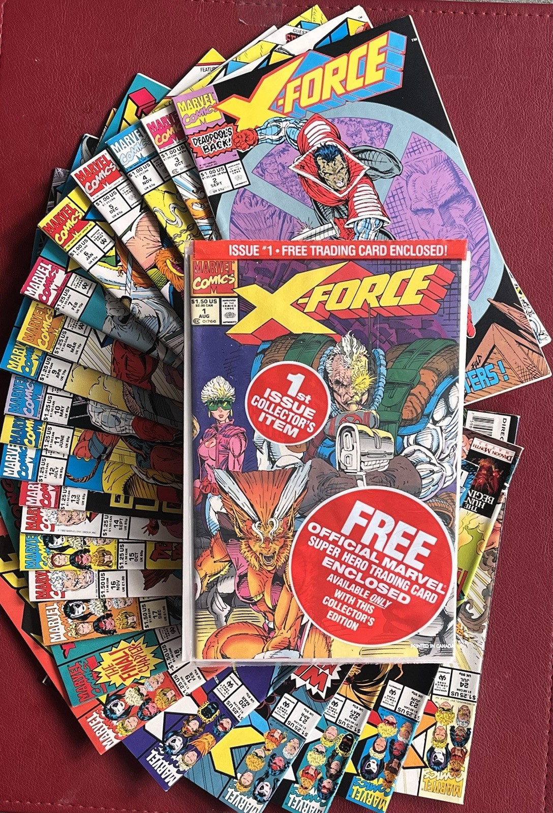 Marvel Comics X-Force Vol 1, 1-24 Issue Lot 24  VF-NM Rob Liefeld w/ Keys 
