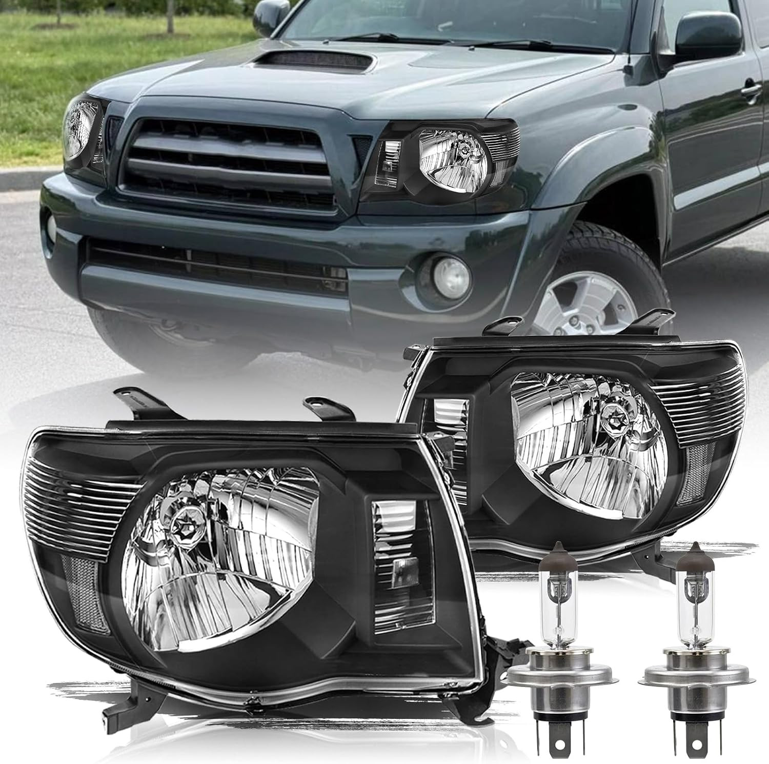 Headlight Fits for 2005 2006 2007 2008 2009 2010 2011 Toyota Tacoma