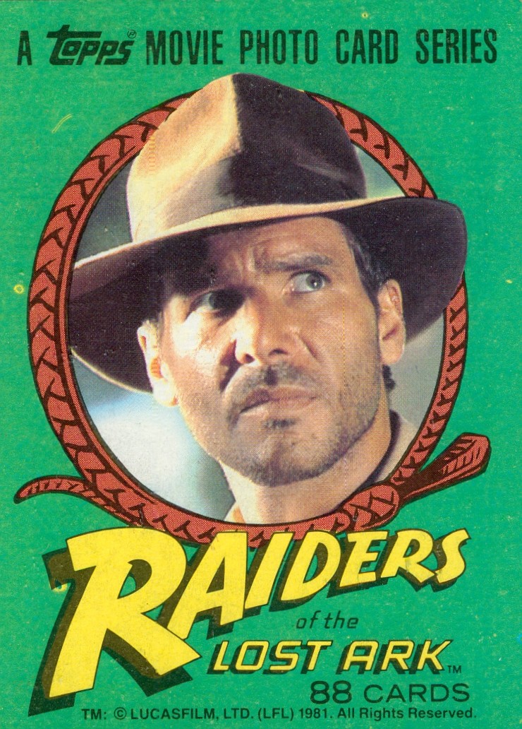 1981 TOPPS RAIDERS OF THE LOST ARK TRADING CARDS YOU PICK #\'s 1-88 (item #E96)