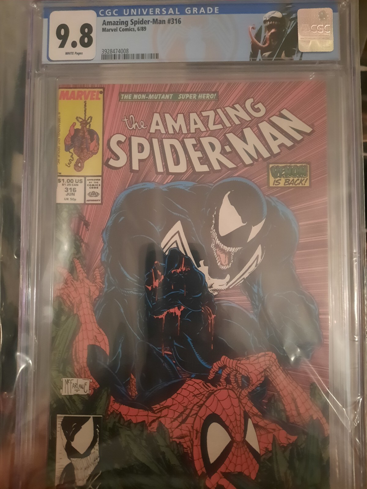 20 MIXED COMICS GRAB BAG PUNISHER SPIDERMAN 129 300 316 XMEN 94 HULK 181 CGC