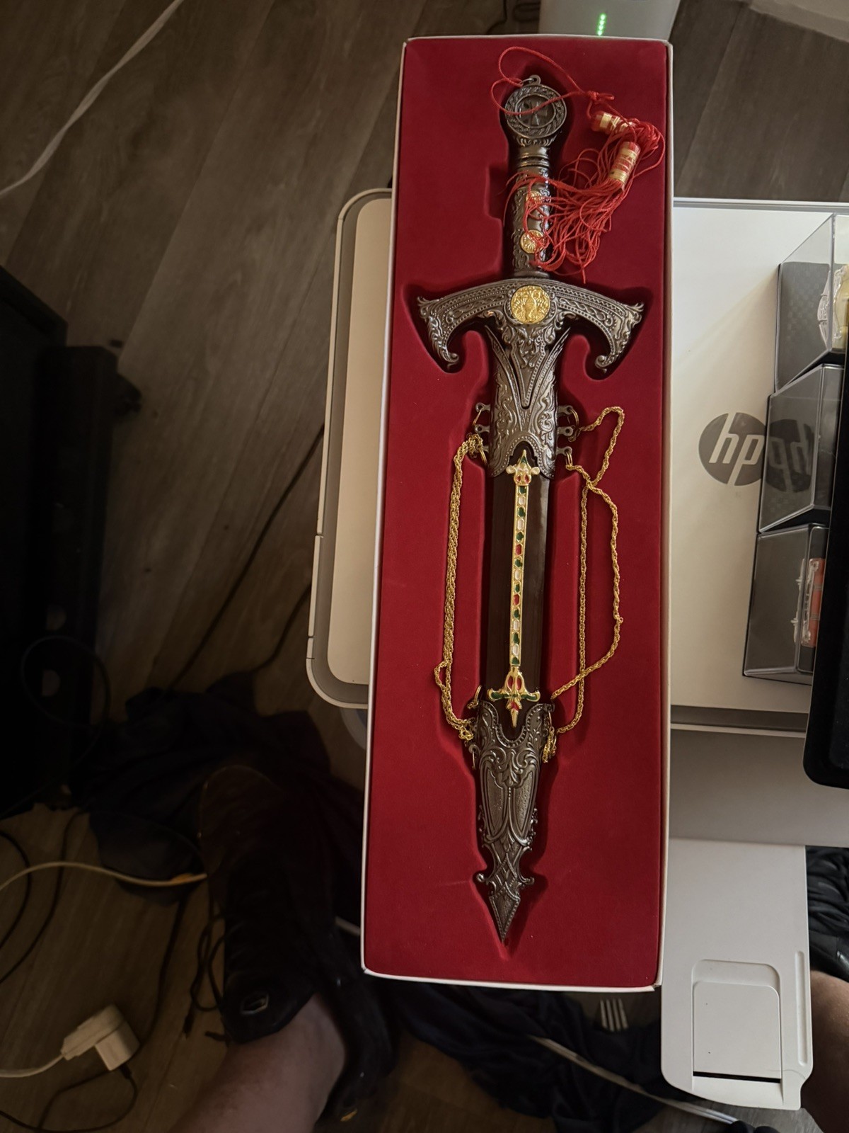 Legends In Steel Knights Templar Dagger & Sheath