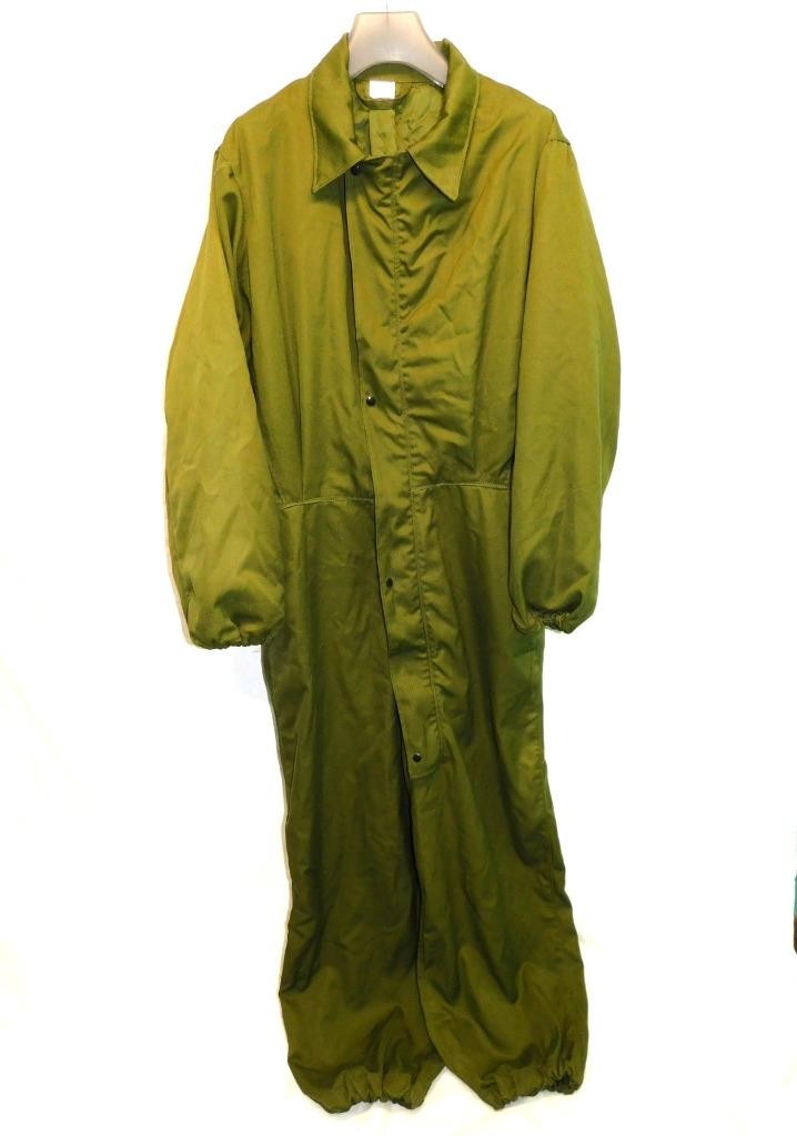 Vintage 1973 US Army Size M Green Mechanics Coveralls Cold Weather Vanderbilt