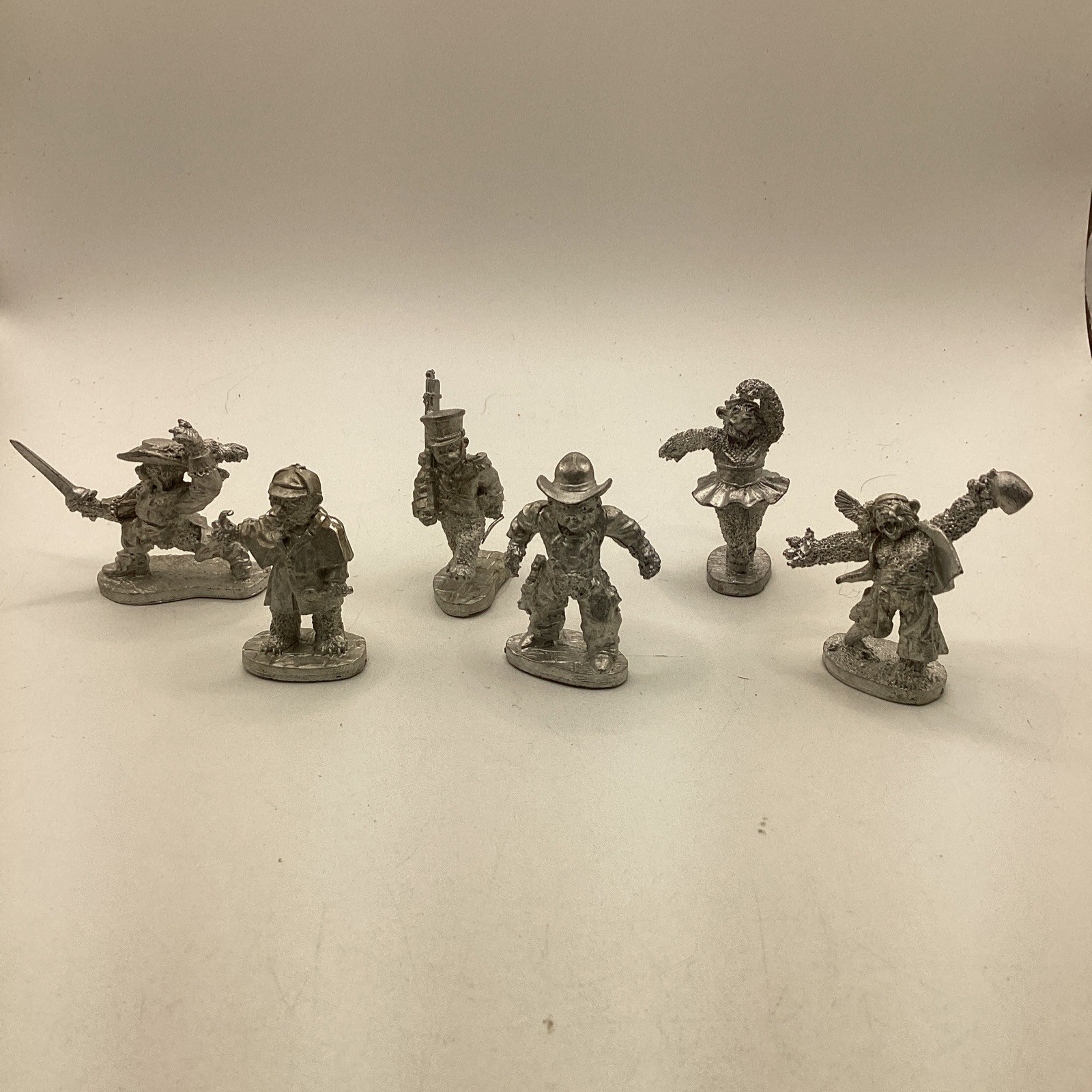 40mm Pewter Bears