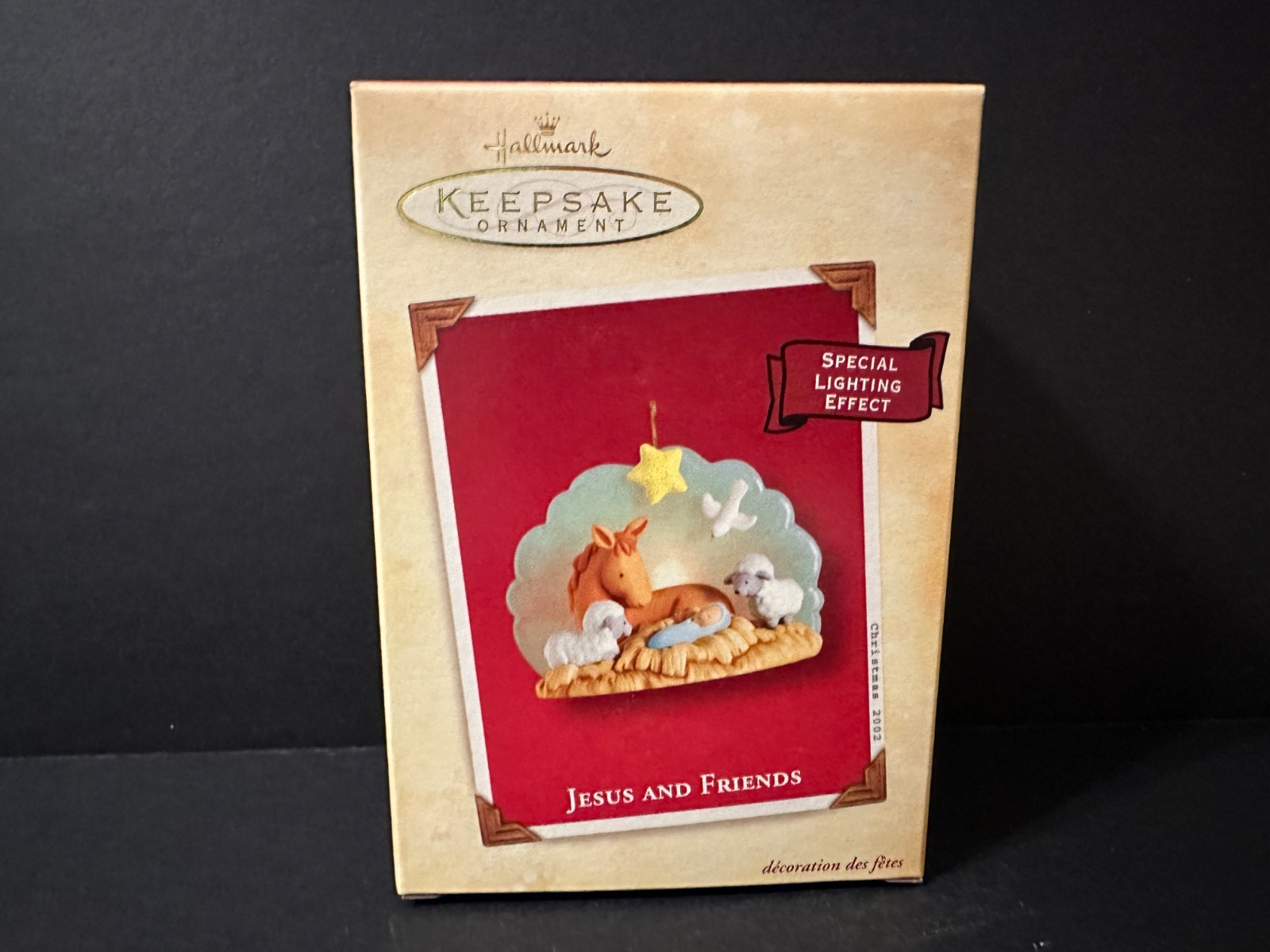 2002 Hallmark Jesus and Friends Special Lighting Effect Keepsake Ornament