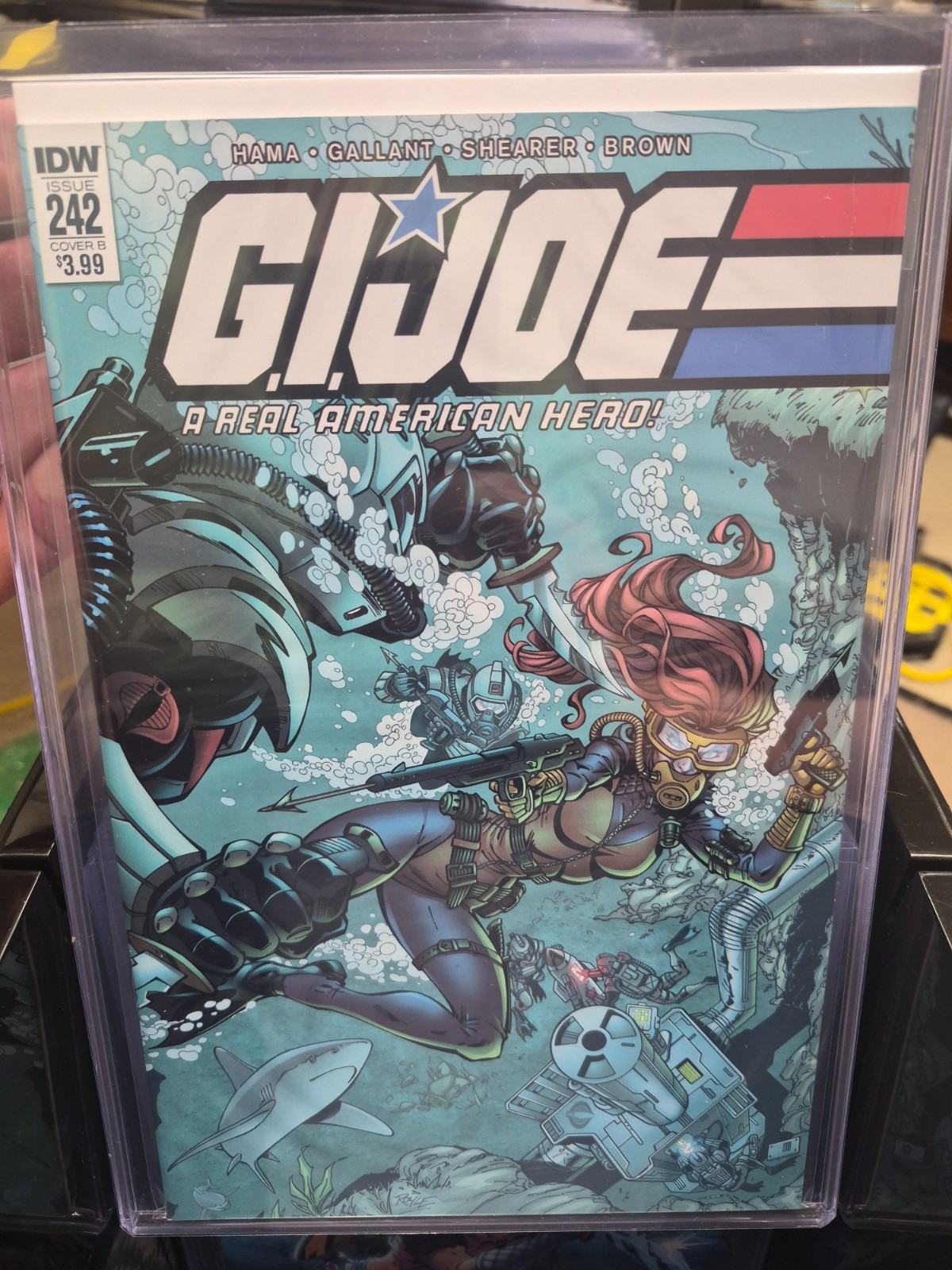 IDW G.I. Joe John Royle 242 2017 NM $10 FLAT COMBINED SHIPPING