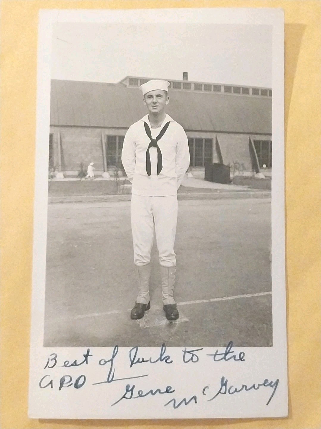 Vintage World War II Navy Post Card