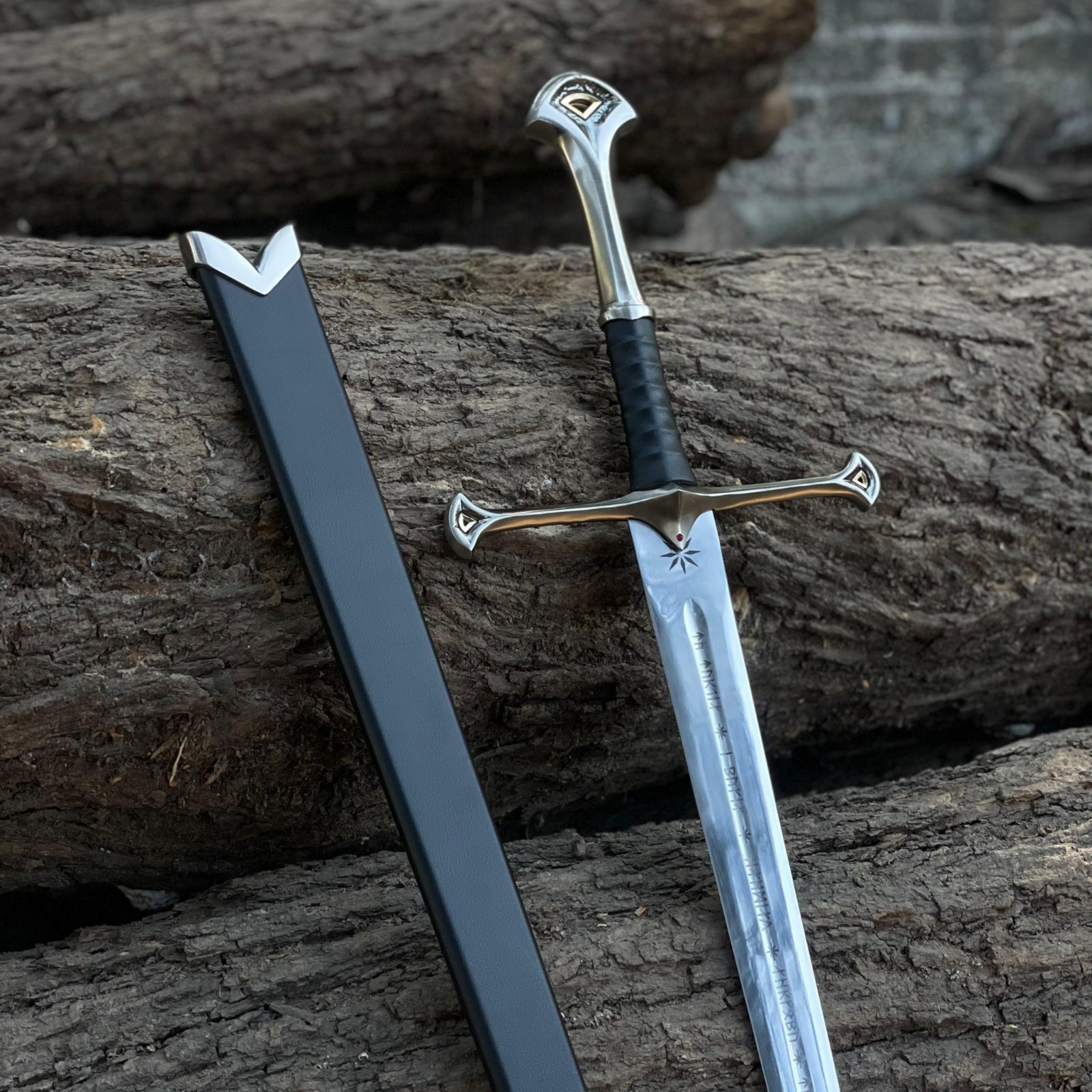 Handmade Fantasy Sword, Stainless Steel Display Sword, Collectible Sword