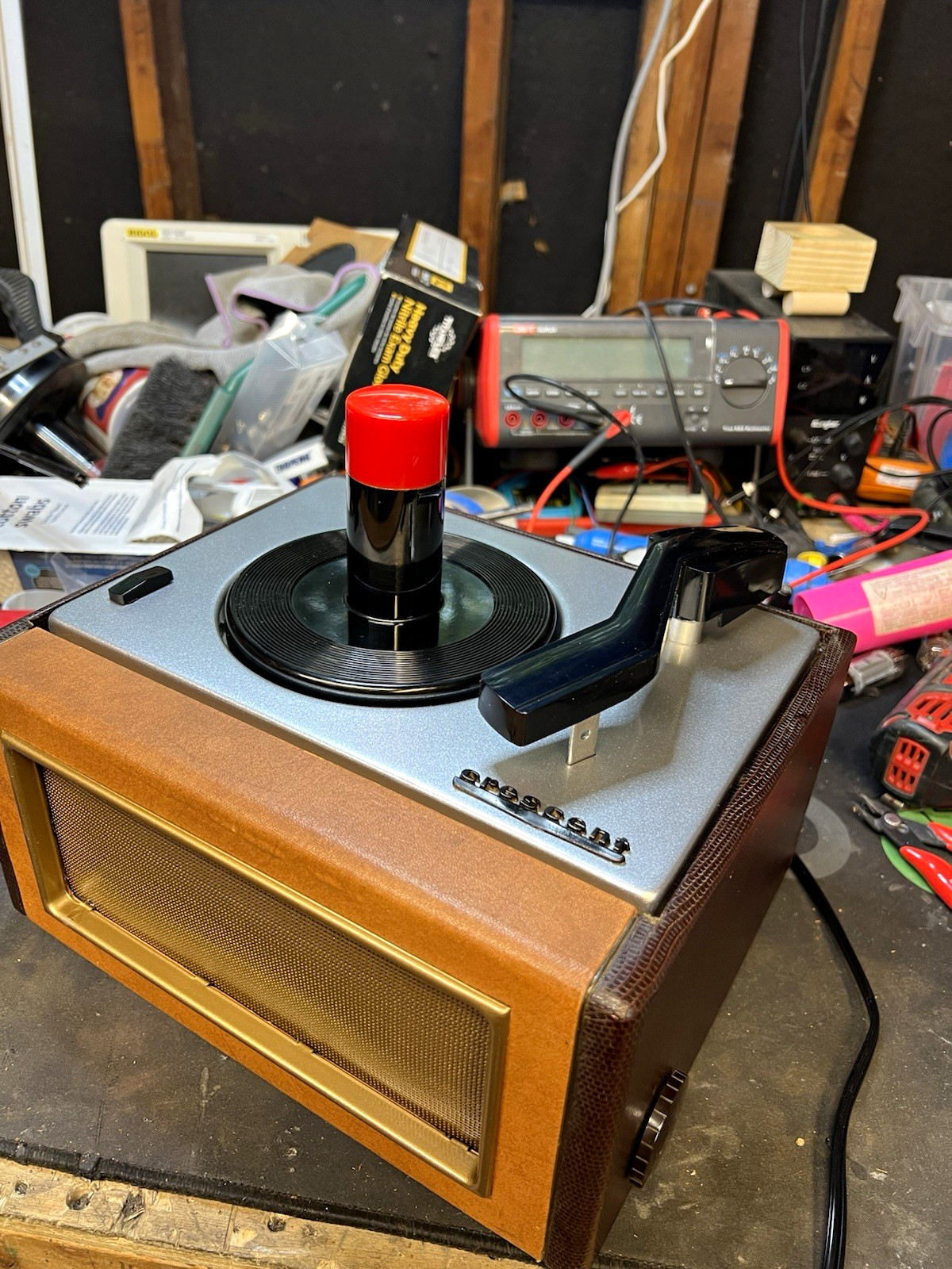 Crescent Vintage Record Player Completely Restored