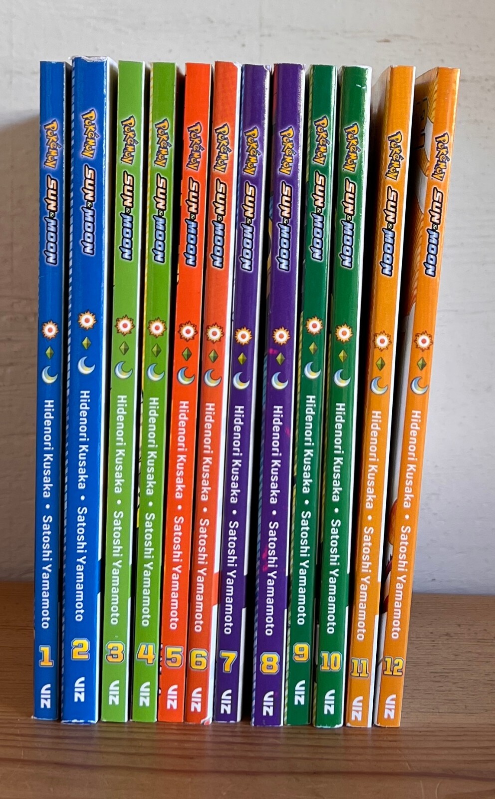 Pokemon: Sun and Moon (Vol. 1-12)  English Manga Graphic Novel New