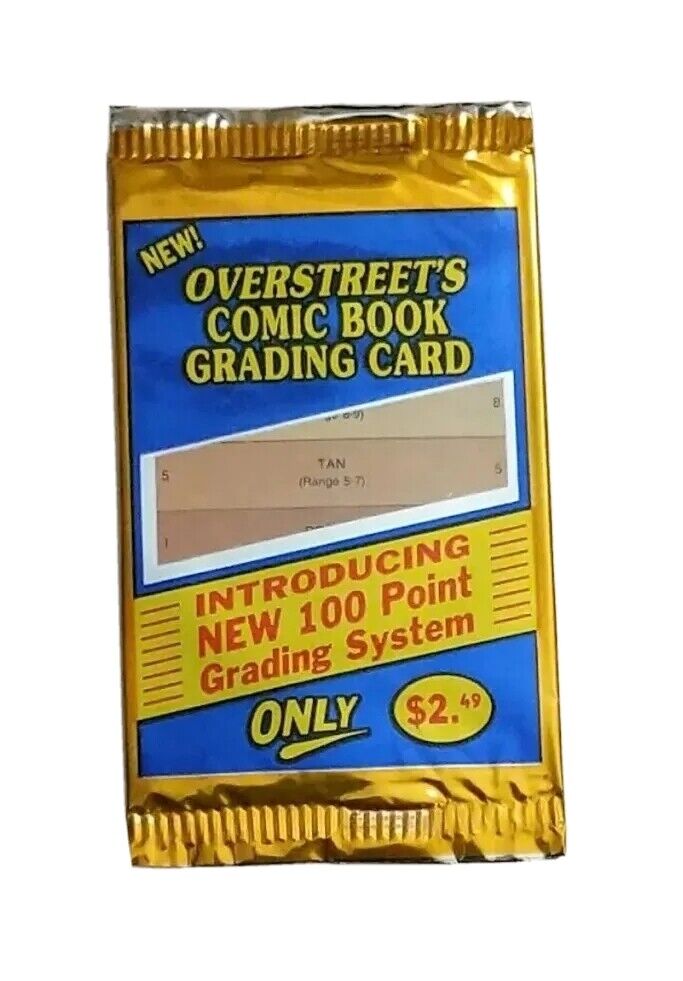 Overstreet Comic Book Grading Guide Card OWL/ONE  Vintage Factory Sealed Pack 