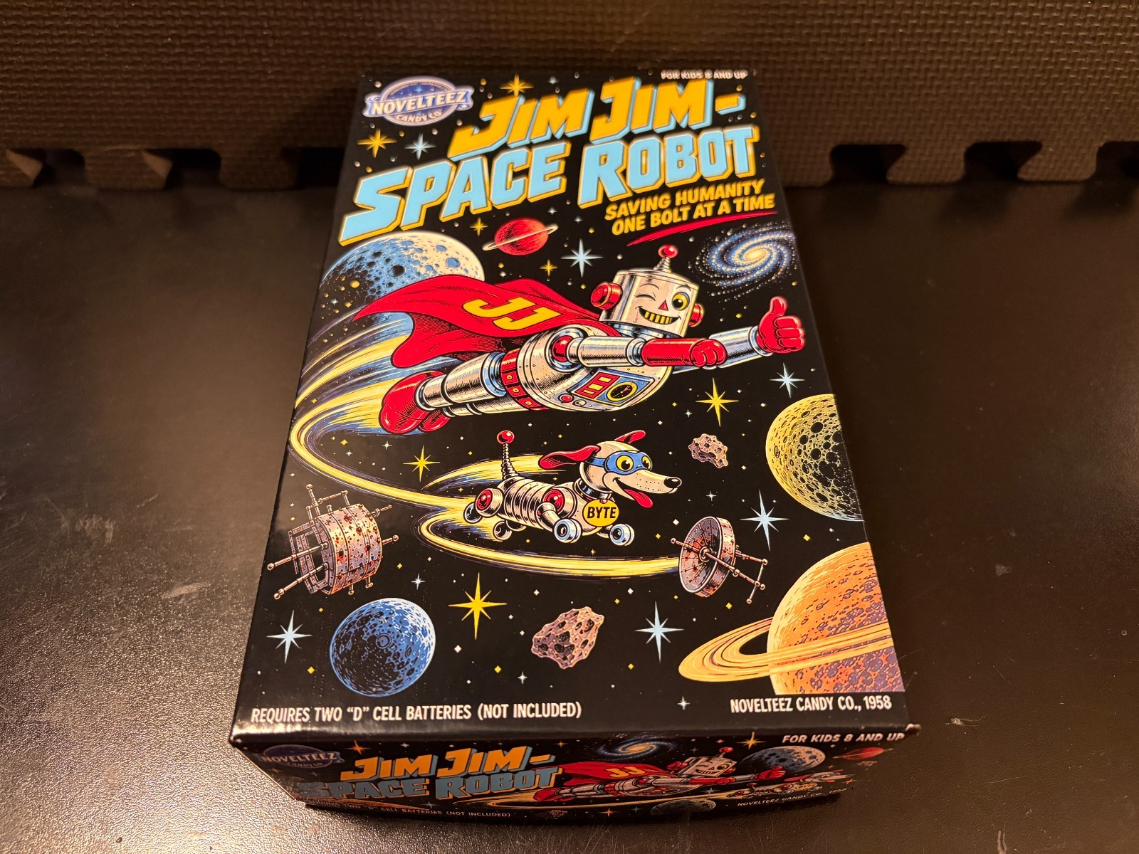 1958 Jim Jim Space Robot (Inspired, Toys) - Empty custom design display box