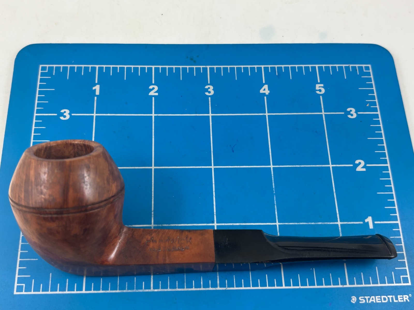 Judd's Very Nice UNSMOKED Chadwick Natural Smooth Briar Bulldog Pipe