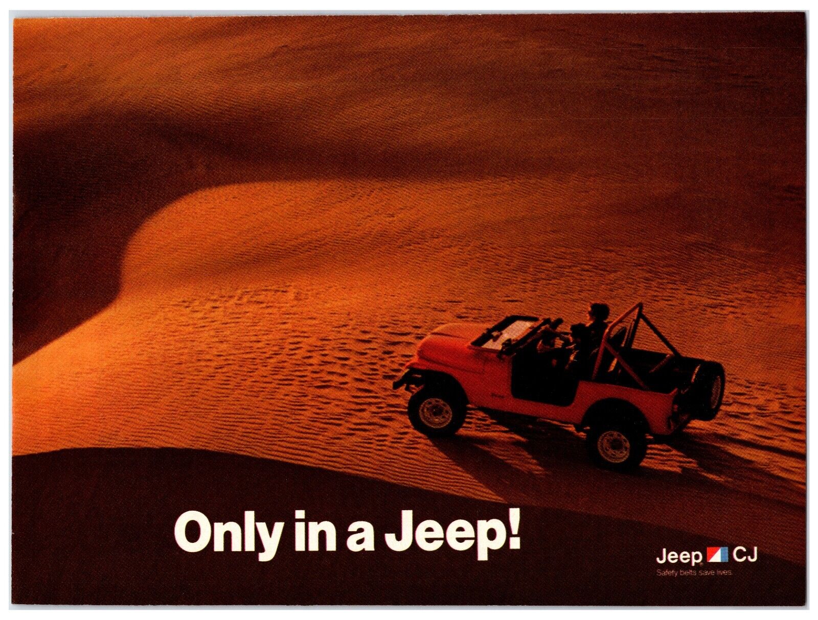 Original 1985 Jeep Cj's - Original Print Ad (8x11) *Vintage Advertisement*