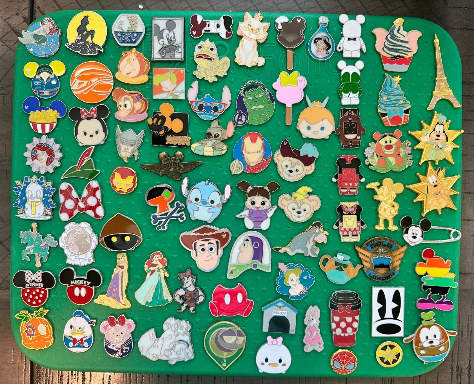 Disney Trading Pins - Lot Of 200 - 100% Tradable At Disney Parks-No duplicates