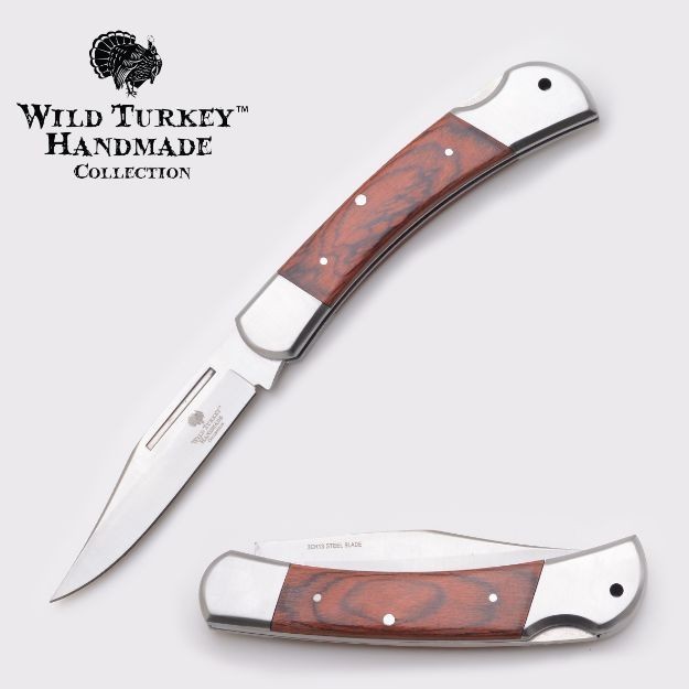 Wild Turkey Handmade - Every Day Carry Manual Folding Knife, WT-1098L, BRAND NEW