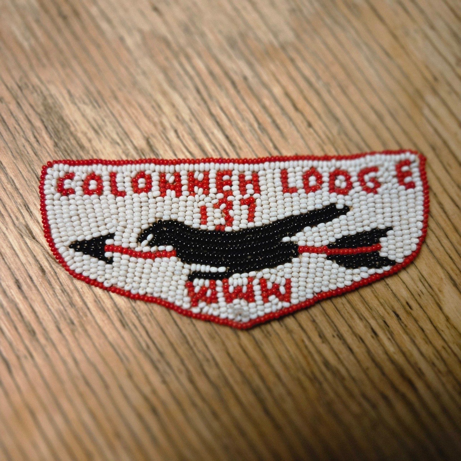 VTG 1960s BSA Colonneh Lodge Patch 137 OA Beaded Flap Houston TX Bird DEADSTOCK VTG 1960s BSA Colonneh Lodge Patch 137 OA Beaded Flap Houston TX Bird DEADSTOCK