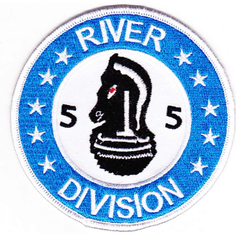 RIVDIV 55 River Division Patch Knight