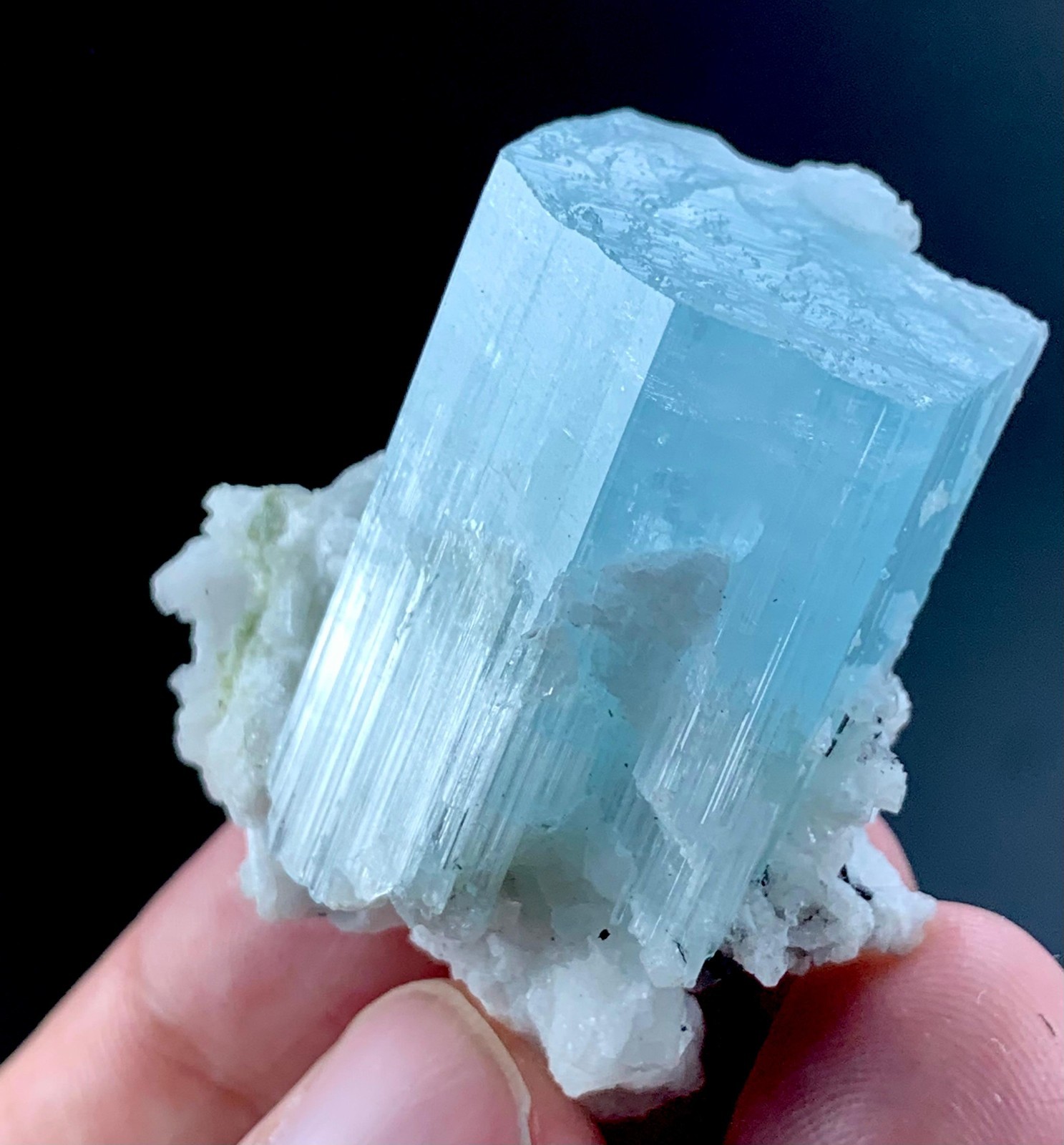 192 Carat Shigar Aquamarine Crystal Specimen from Pakistan