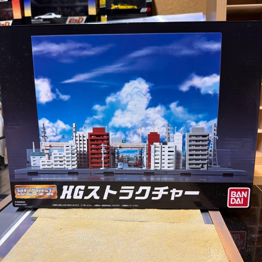 Bandai HG Structure Diorama Building City Set New Premium Shipper  JDM