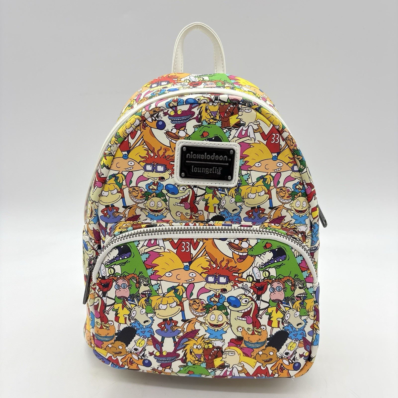 Nickelodeon Loungefly Mini Backpack Character Print Rugrats CatDog Hey Arnold