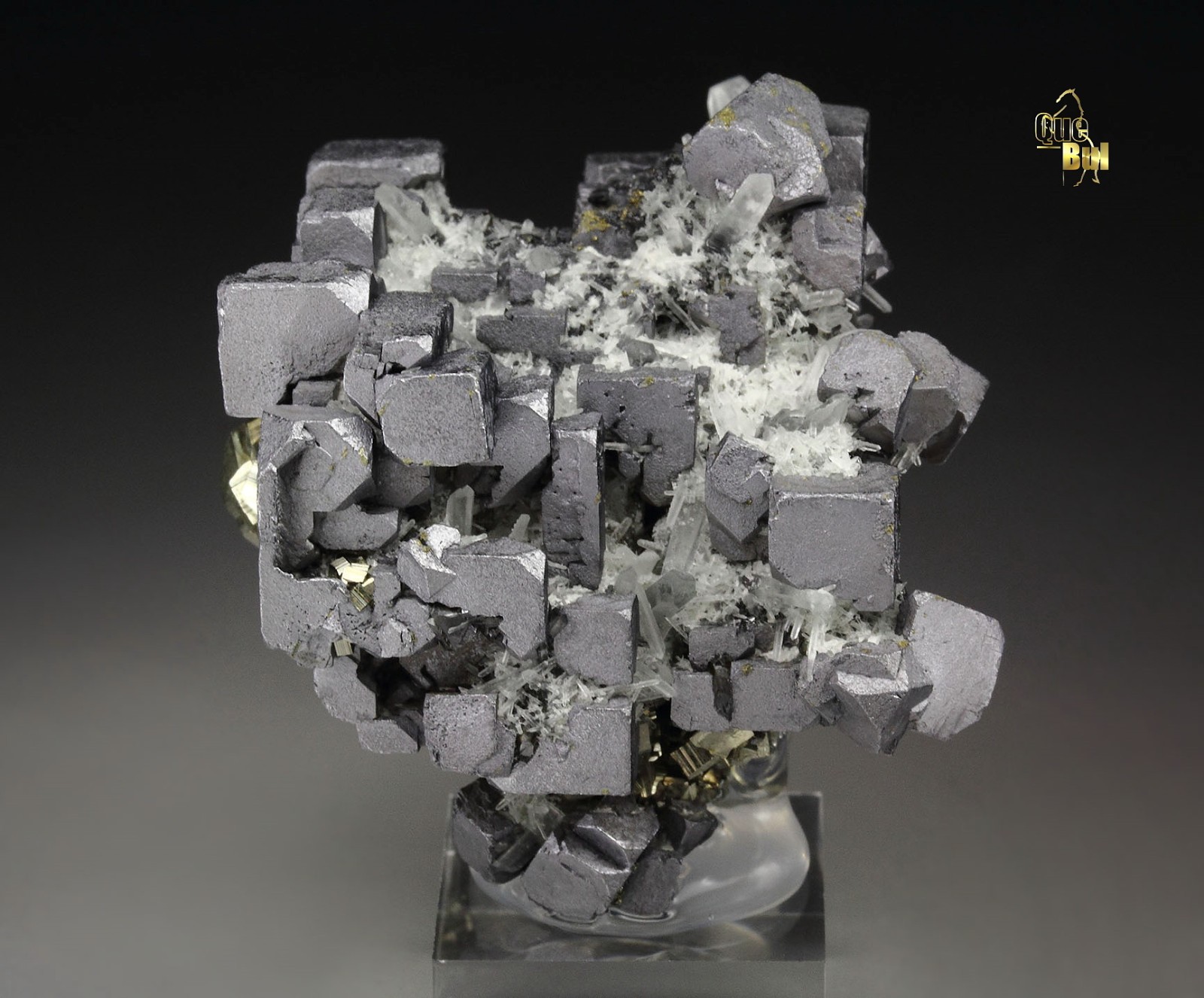 QUEBUL FINE MINERALS - skeletal GALENA - 9th Septemvri mine, Bulgaria
