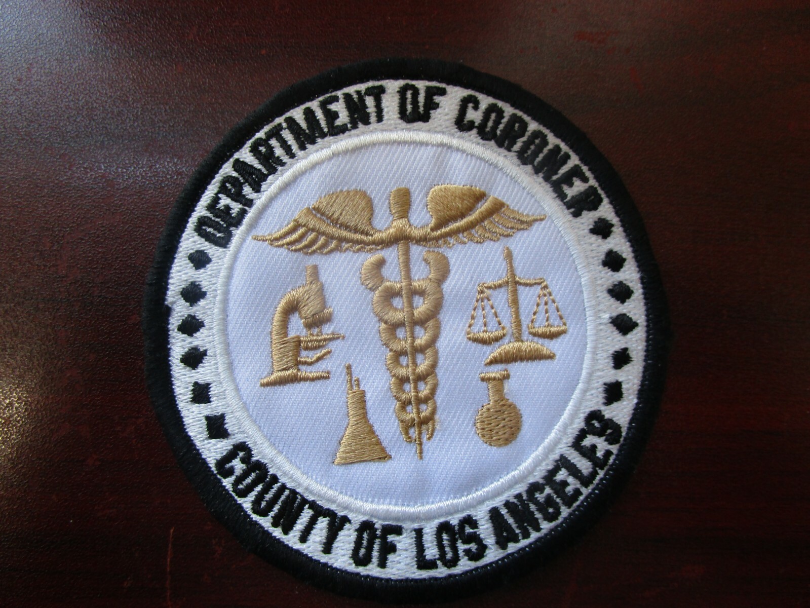 LOS ANGELES COUNTY CORONER MEDICAL EXAMINER PATCH