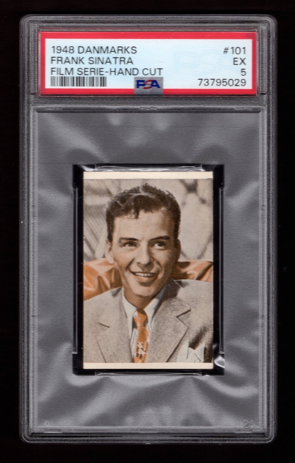 PSA 5 FRANK SINATRA 1948 Danmarks Card #101 THE HIGHEST EVER GRADED