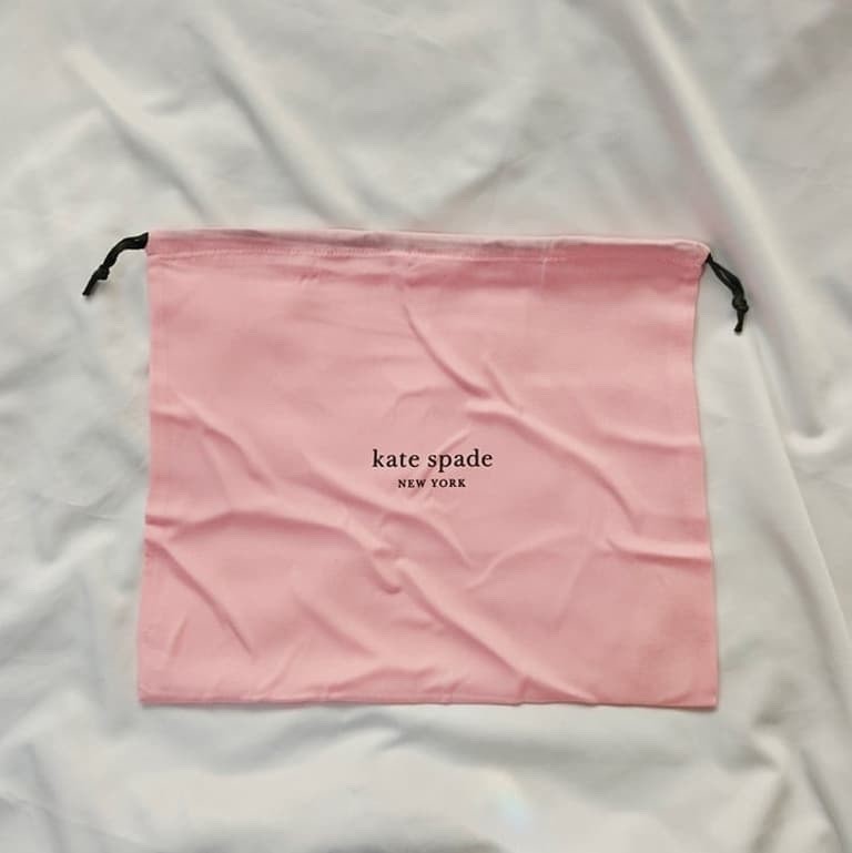 New Kate Spade Small Drawstring Dust Bag 14