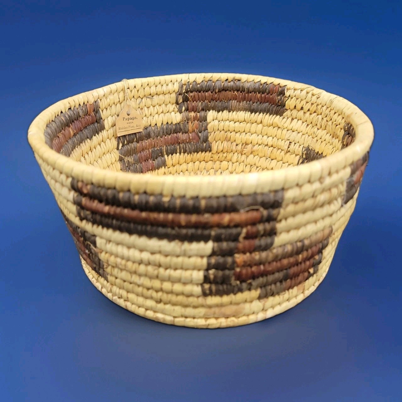 ANTIQUE PIMA PAPAGO BASKET 6