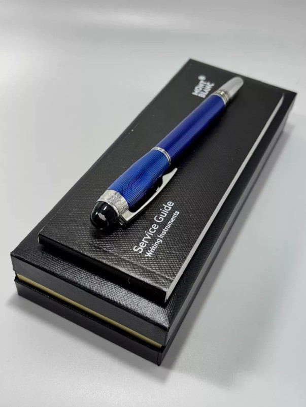 Luxury Montblanc StarWalker Space Blue Rollerball Pen - Gift Box - Sale 2026