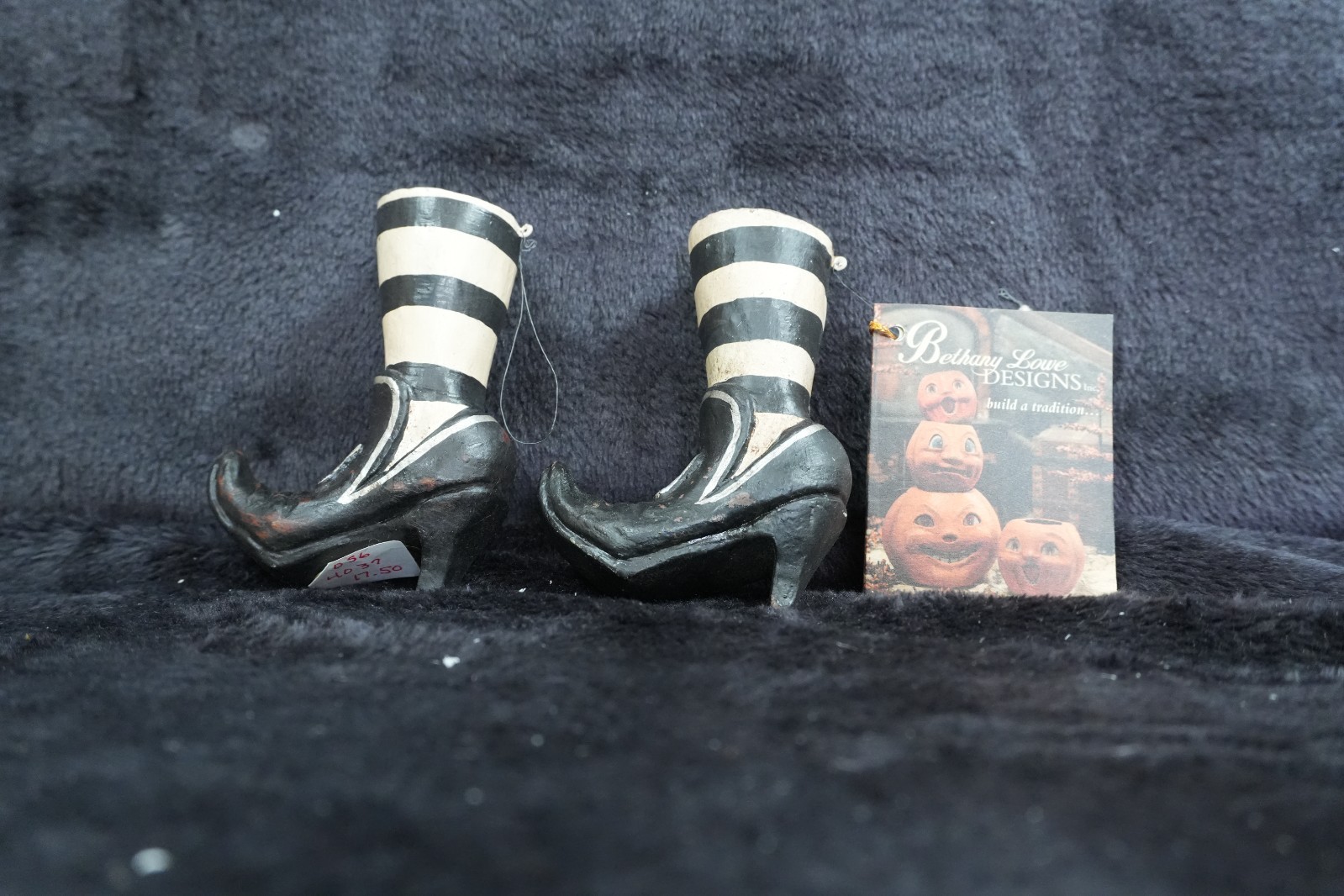 RARE Bethany Lower Halloween Witches Boots Ornament RARE Bethany Lower Halloween Witches Boots Ornament